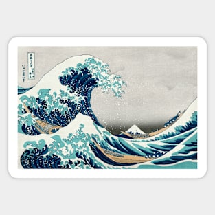 Hokusai The Great Wave Sticker